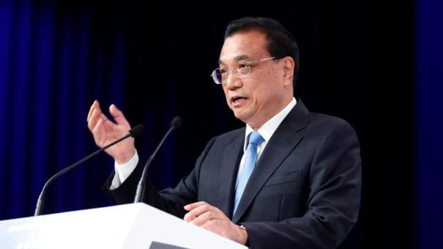 李克強：將深化制造業(yè)、金融等現(xiàn)代服務(wù)業(yè)開放